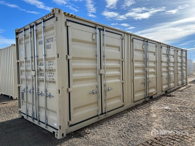 2025 40 ft High Cube Multi-Door Storage Container