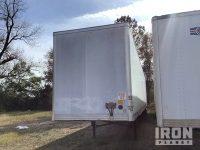 2007 Utility 53 ft T/A x 102in Van Trailer