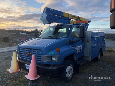 Posi-Plus 150-37-A 30 ft on 2007 GMC C5500 4x2 Bucket Truck