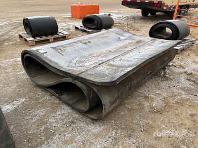 22 Ft of 84 In x 1.25 In Rubber Matting