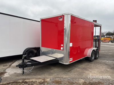 2025 Quality Steel 16 ft T/A Remolque de Comida