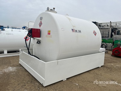 2025 AM-Tanks 9000 L Skid Mounted Steel Fuel Tank (Unused)