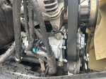 Engine with A/C Compressor