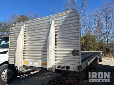 2015 Utility FS2CHA 53 ft T/A Flatbed Trailer