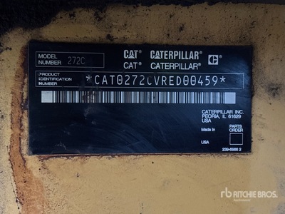 2012 Cat 272C High Flow XPS Skid Steer Loader