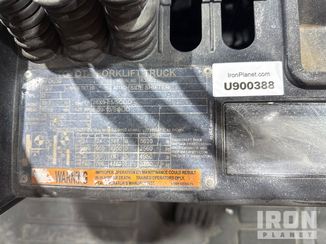 MONTACARGAS 2019 TOYOTA 8FDU30