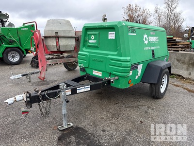 2015 Doosan P185WDZ 185 cfm Mobile Compressore
