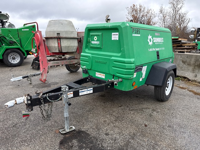 2015 Doosan P185WDZ 185 cfm Mobile Air Compressor 2015 Doosan P185WDZ 185 cfm Mobile Air Compressor