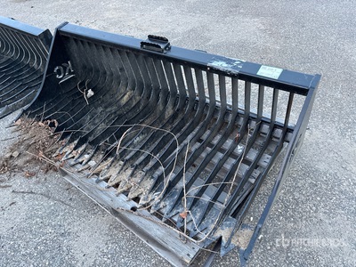 Kit Containers 72 in Skeleton Skid Steer Bucket