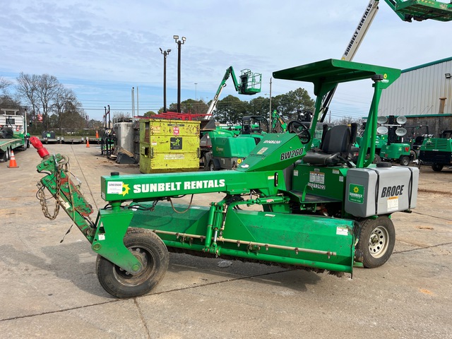 2019 Broce BW260 Self-Propelled Broom