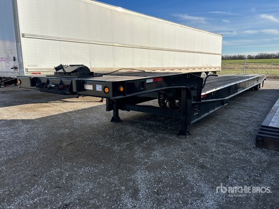 2008 Landoll 50TA 53 ft T/A Sliding Axle Trailer