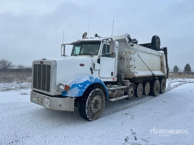 2009 Peterbilt 365 12x4 Quad/A Dump Truck