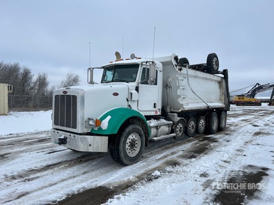 2009 Peterbilt 365 12x4 Super 18 Five Axle Dump Truck