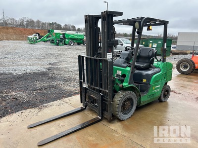 2014 Mitsubishi FG25N 4500 lb Cushion Tire Chariot Élévateur