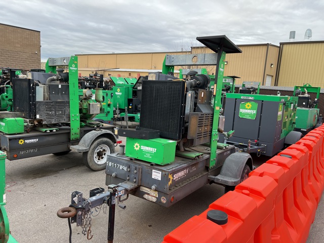 2018 Atlas Copco PAS100HF Trailer-Mounted Water Pump 2018 Atlas Copco PAS100HF Trailer-Mounted Water Pump