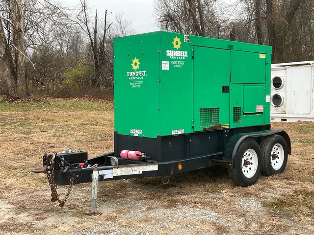 2014 Multiquip DCA-70SSJU4I 56 kW Mobile Generator Set