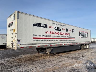 2022 Utility VS2DX 53 ft x 102 in T/A Van Trailer