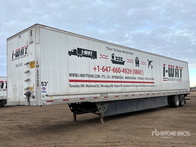 2023 Utility VS2DX 53 ft x 102 in T/A Van Trailer