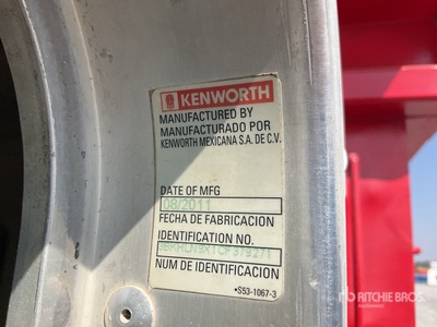 2012 Kenworth T370 6x4 Camion de Volteo / Tipper Truck