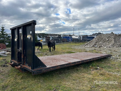 Roll Off Plataforma Plana para Camión