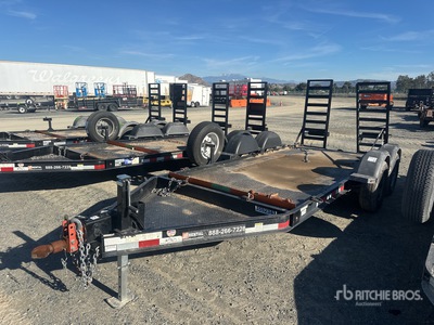 2020 Snake River 14 ft T/A Equipment Trailer
