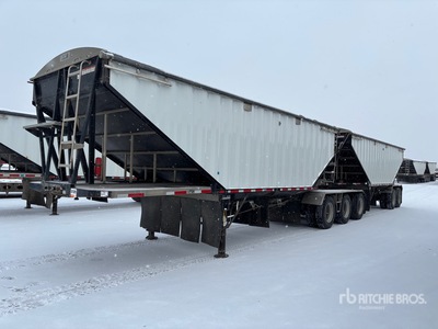 2019 Lode King 28 ft Super B-Train Lead Belly Grain Trailer
