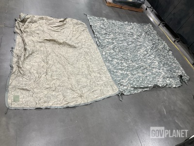 (24) Wet Weather Poncho Liners & (12) Tarpaulins