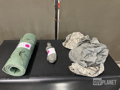 (20) Sleeping Mats, (1) Bivy Covers, (43) Stuff Sacks & Assorted Items