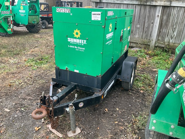 2016 Multiquip Power DCA25SSIU4FSG 25 kVA Mobile Generator Set 2016 Multiquip Power DCA25SSIU4FSG 25 kVA Mobile Generator Set