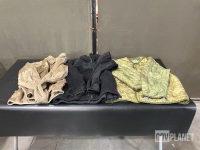 (1) Cold Weather Shirt, (32) Cold Weather Jackets & Assorted Items