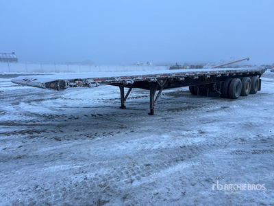 2007 Center Line Trailer 45 ft Tri/A Flatbed Oilfield Trailer