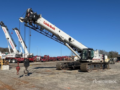 2012 Link-Belt TCC750 75 Ton Grue sur chenilles télescopique