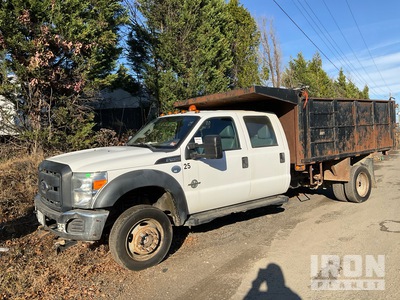 2013 Ford F-450 XL 4x4 Crew Cab Kiepwagen