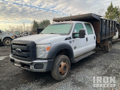 2013 Ford F-450 XL 4x4 Crew Cab Kiepwagen (Inoperable)
