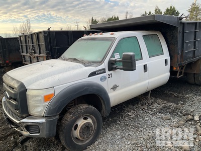 2014 Ford F-450 XL 4x4 Crew Cab Kiepwagen (Inoperable)