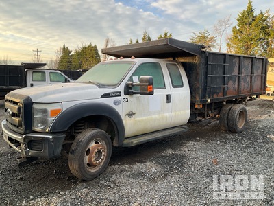 2015 Ford F-450 XL 4x4 Extended Cab Kiepwagen (Inoperable)