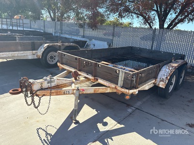 2007 Aztex 12 ft T/A Utility Trailer