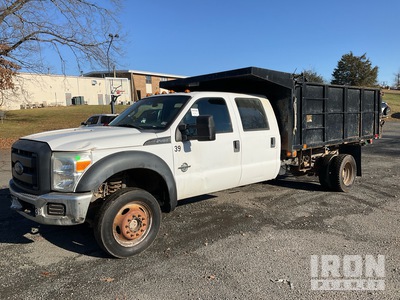 2015 Ford F-450 XL 4x4 Crew Cab Kiepwagen