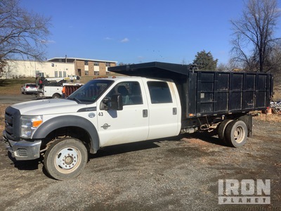 2016 Ford F-450 4x4 Crew Cab Kiepwagen