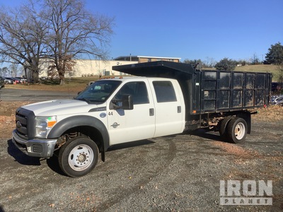 2016 Ford F-450 4x4 Crew Cab Kiepwagen