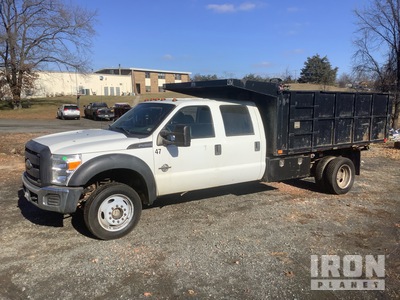 2016 Ford F-450 XL 4x4 Crew Cab Kiepwagen
