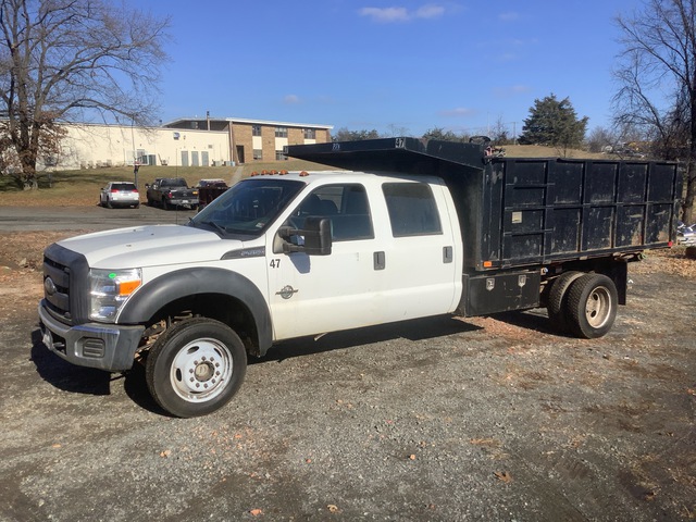 2016 Ford F-450 XL 4x4 Crew Cab Dump Truck
