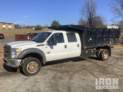 2016 Ford F-450 XL 4x4 Crew Cab Kiepwagen