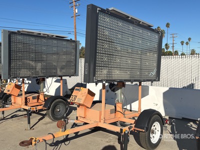 2014 Precision Solar Controls SMC4000 Solar Message Board