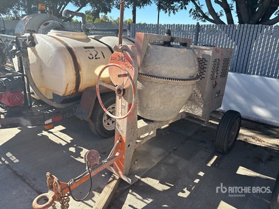 Multiquip MC-64P 6 cft Portable Concrete Mixer