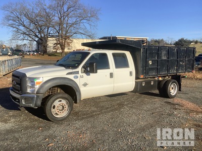 2016 Ford F-450 XL 4x4 Crew Cab Kiepwagen