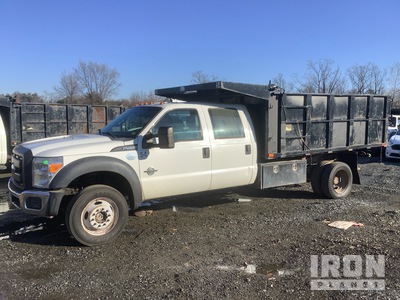 2016 Ford F-450 XL 4x4 Crew Cab Kiepwagen (Inoperable)