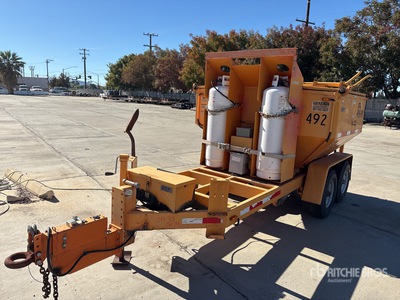 2015 Falcon T/A 3 ton Hot Box Trailer