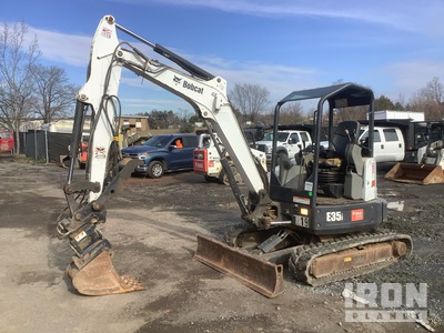 2017 Bobcat E35I Mini Excavator