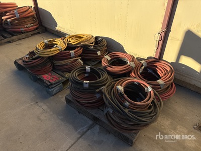 Quantity of (2) Pallets of 3/8 in & 1/2 in Air Hose